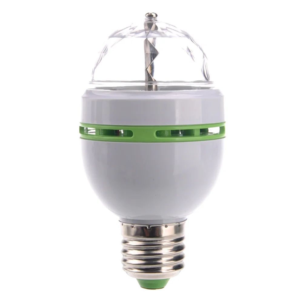 E27 3W AC85-265V 3-LED مصباح دوار LED ضوء LED حزب ضوء LED مصباح دوار #5