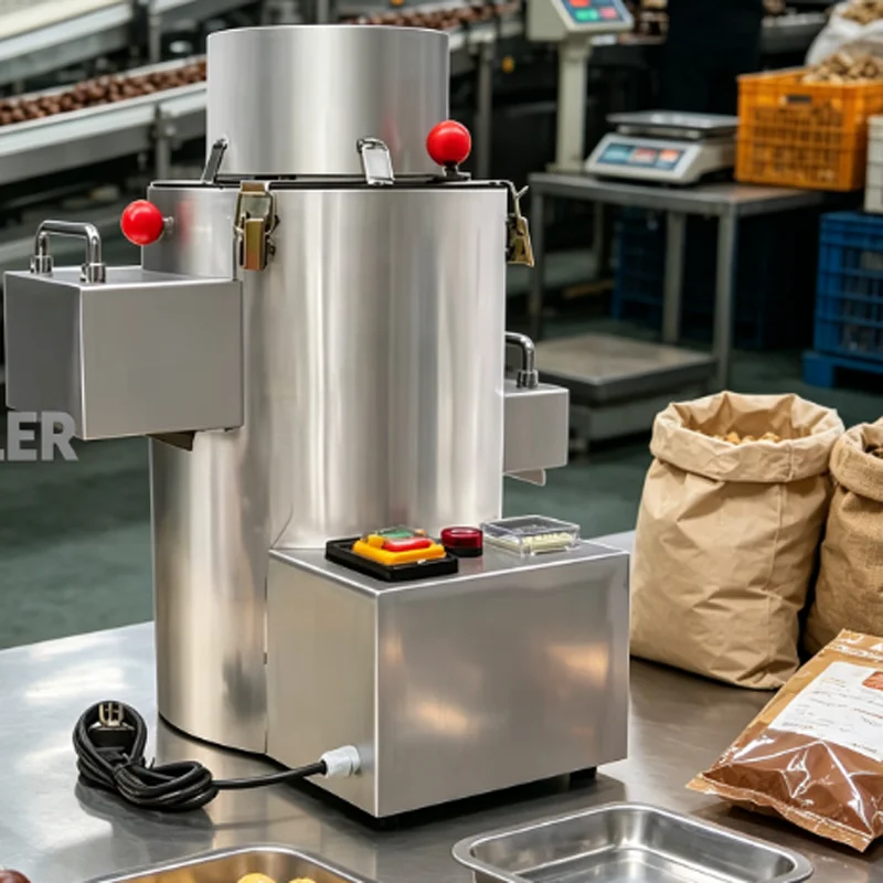 Fully Automatic Household and Commercial Chestnut Kernel Shell Peeling Machine for Food Processing