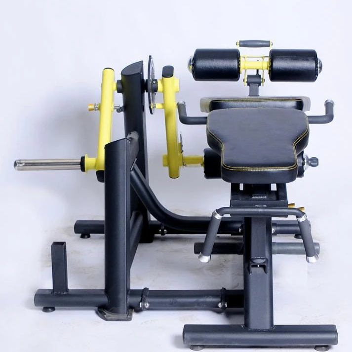 ASJ-M616 Commercial Gym Equipment Sports Machine Plate Loaded Lateral Prone Leg Curl Machine