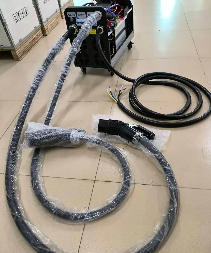 Commercial Portable Level 3 Mobile Rescue Battery Fast EV Charger Energy Storage Emergency Road Rescue DC Fast Charging Stations