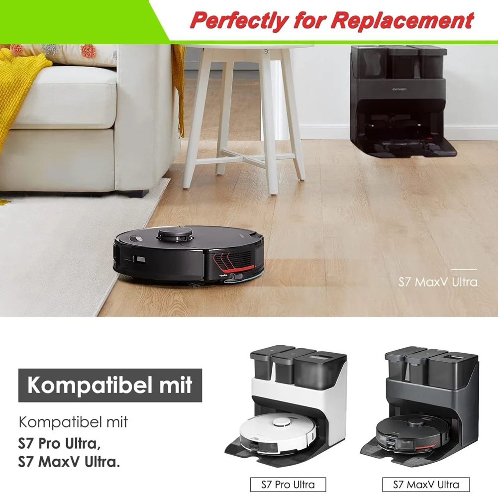 

A38T-щетка, фильтр, тряпка для уборки, мешки для сбора пыли, аксессуары для пылесосов Roborock S7 Max Ultra, S7 Maxv Ultra, S7 Pro Ultra