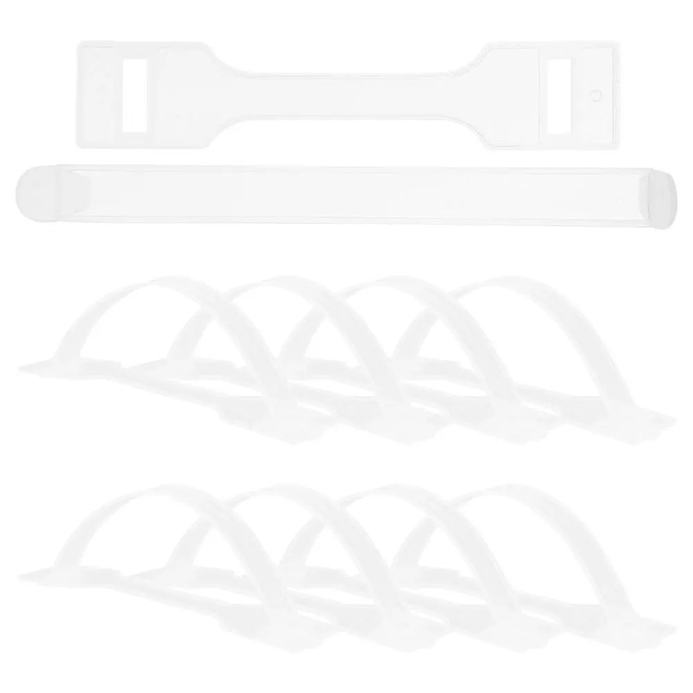 

50Pcs Silicone Carry Handles Plastic Replacement Lifting Straps for Cardboard Boxes Milk Cartons Moving Storage Present Use