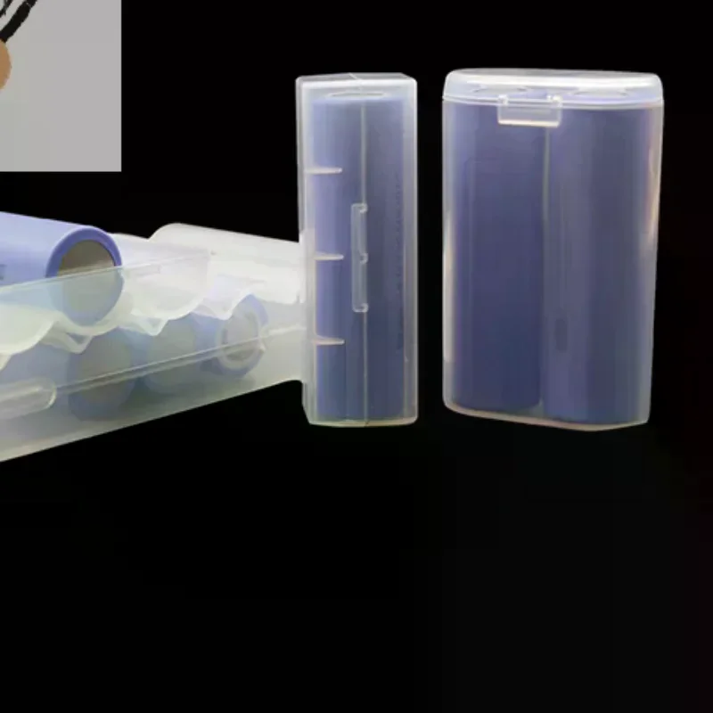 1/3PCS 1 Section/2 Section/4 Section/8 Section 21700 Battery Anti Fall Protection Box 21700 Battery PP Plastic Storage Box