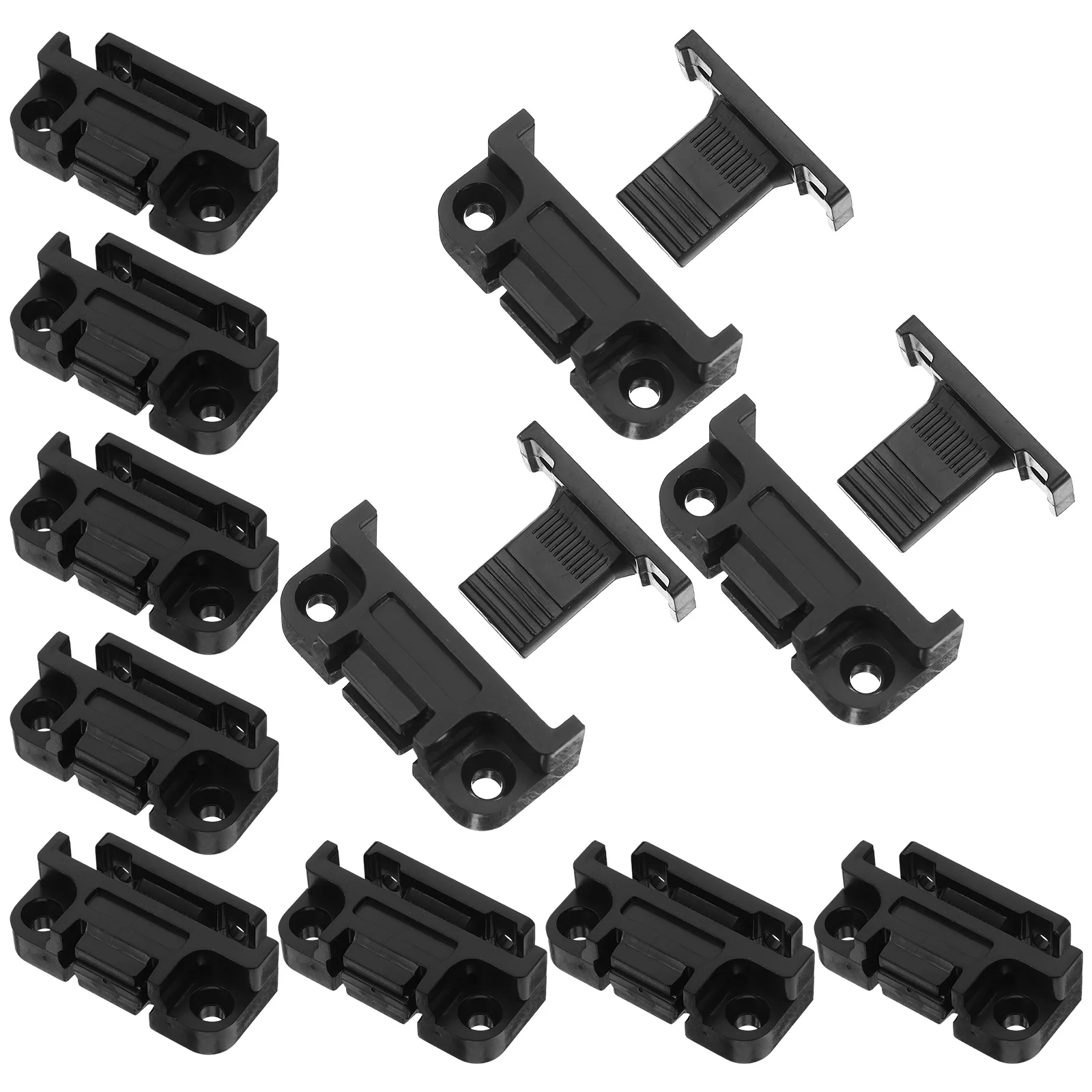 10 pçs tipo push conectores de armário clipes de painel de móveis instalação rápida armário de cozinha guarda-roupa fixações de junção