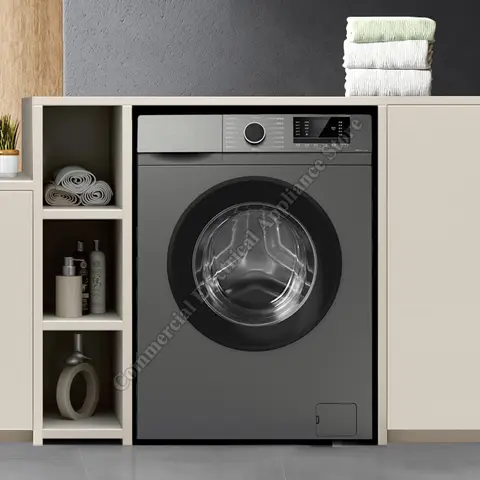 8KG Drum Washing Machine Full-automatic Household Mite Removal Elution Integrated Machine Stainless Steel Drum Washing Machine