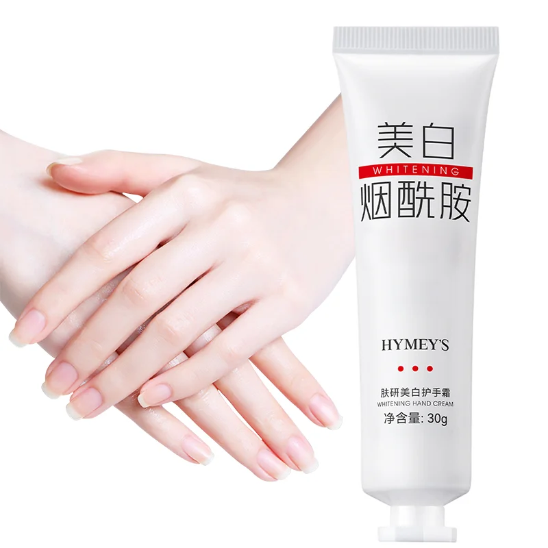 

Nicotinamide Whitening Hand Cream Moisturizing Brighten Anti-chapping Improve Roughness Mini Lotion Dry Skin Bleaching Cream