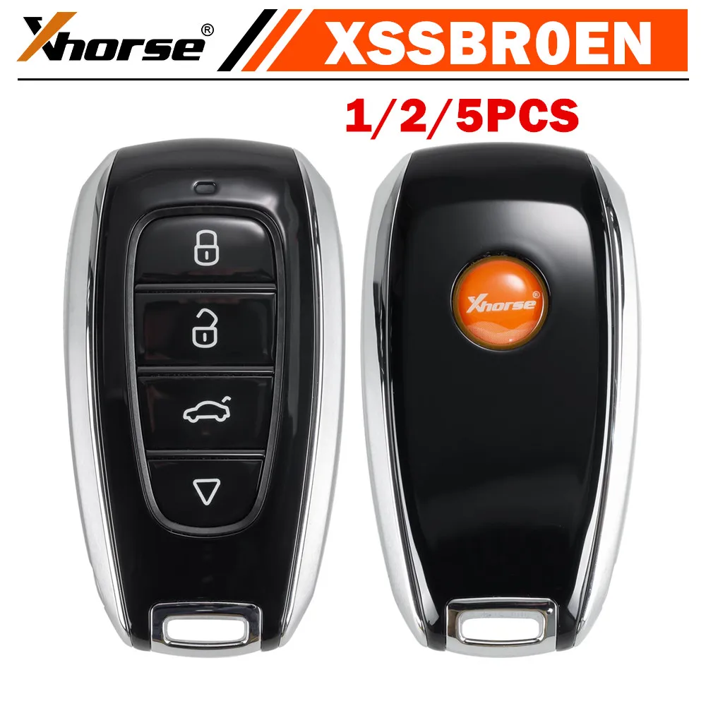 

1/2/5PCS Xhorse XSSBR0EN XM38 Smart Key for Subaru Style 4 Buttons Support 8A 4D for Subaru Style