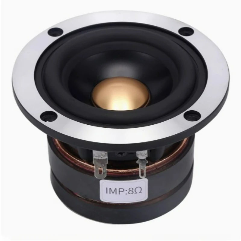 SOTAMIA 1개 3인치 풀레인지 HIFI 스피커 4/8옴 30-60W 25코어 알루미늄 베이스 듀얼 마그네틱 롱 스트로크 고출력 스피커