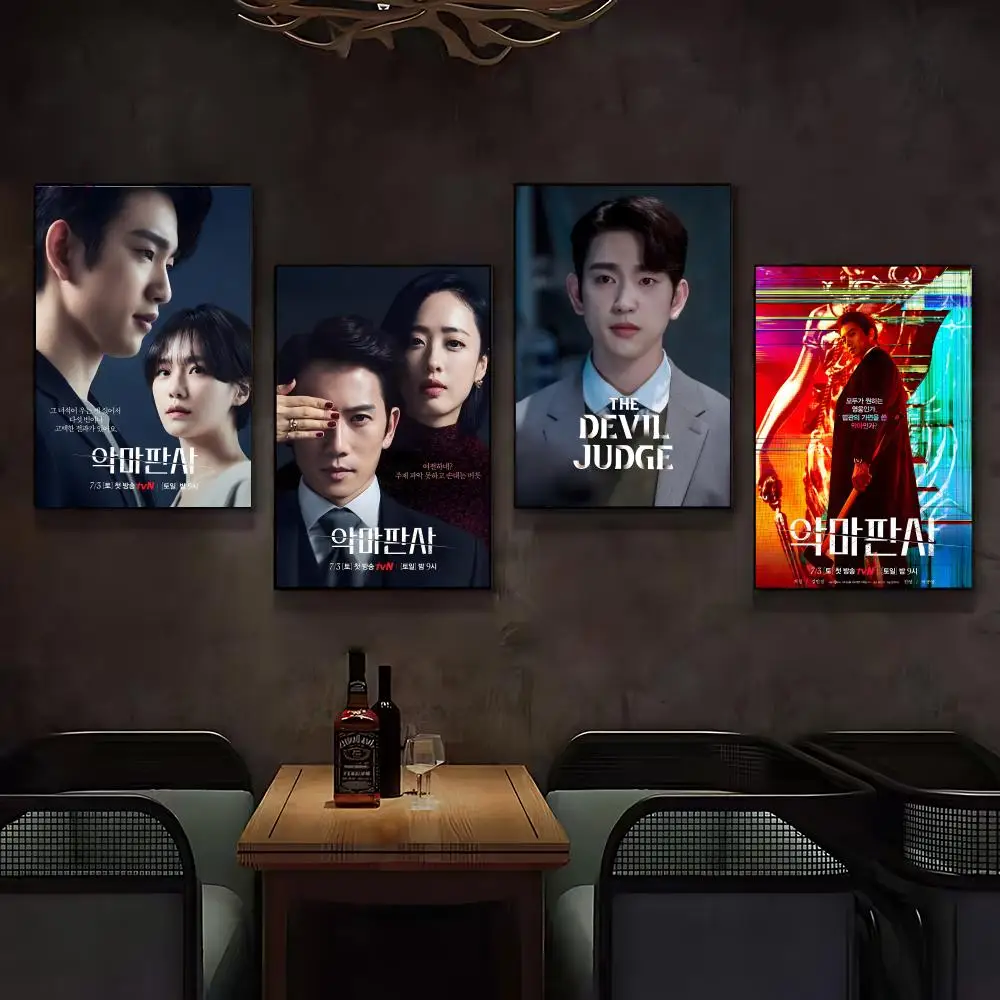 drama The Devil Judge Poster Posters Anime Room Decor Decoration Movie Backpack Wall Interior Music Wall Art