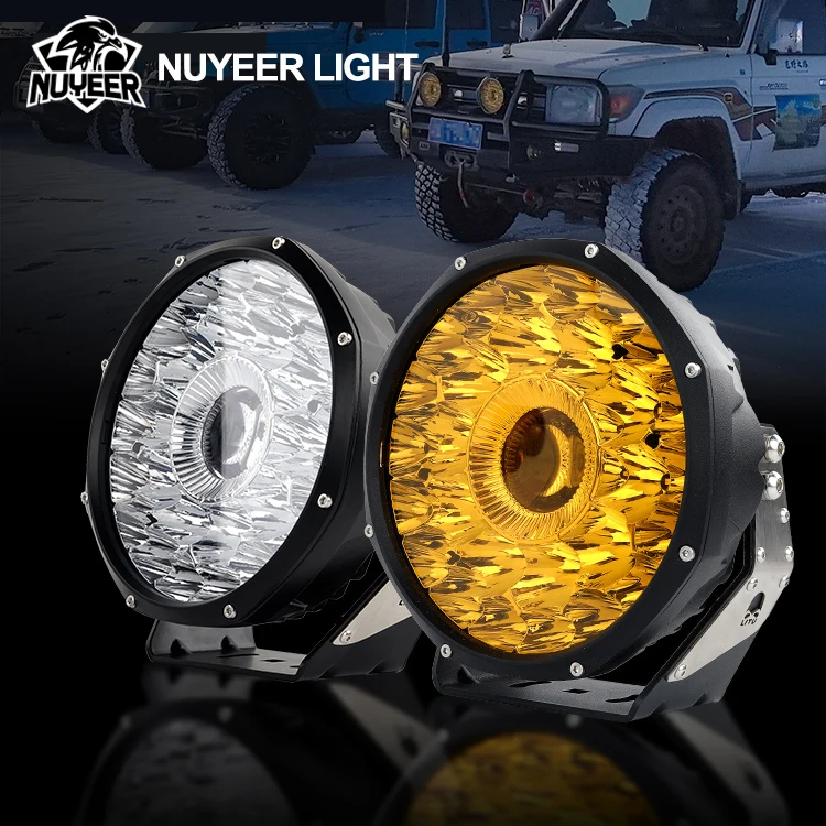 135W High Quality Truck  Driving Light Car  Led Working Light 9 Inch Round Headlight for Off-Road 4x4 Vehicle
