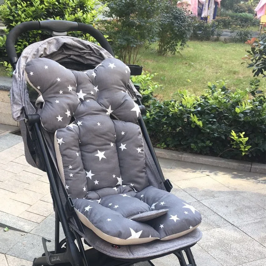 

Baby Stroller Cotton Cushion Children's Baby Meal Rocking Chair Cotton Cushion Thick and Warm Baby Stroller Cushion