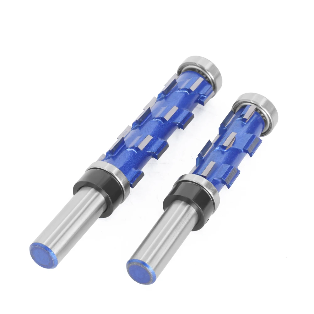 Imagem -04 - Lavie-conjunto de Bits Router Fresa Máquina de Gravura Bit Router Rolamento Duplo Flush Espiral Guarnição H12023h19 12 mm 2