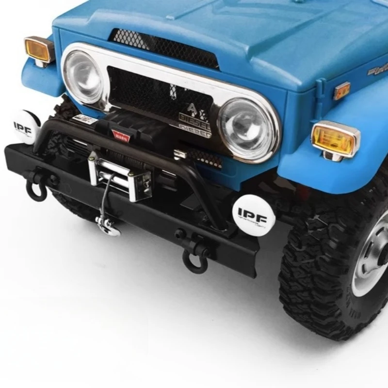 CChand Metal Front Bumper for RC4WD 1/10 Gelande II Cruiser/FJ40 1:10 scale Rock Crawler Truck RC Car Option part