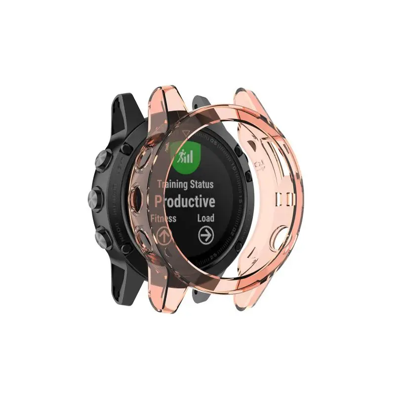 TPU Beschermhoes Cover Voor Garmin Fenix 3 3HR Smart Horlogeband Zachte Siliconen Fenix 3 hr Bumper Protector Shell accessoires