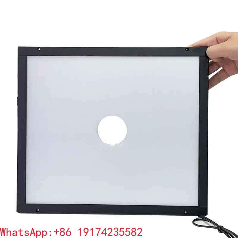 High Uniformity Ultra-thin Industrial Automation Machine Vision Open Hole Surface Light Source Side Hole Backlight