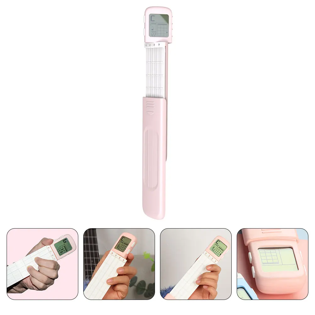 

1 pc Portable Ukulele Chord Practice Tool Abs Training Exerciser Display Screen Beginner Learning Device Accessories Supplies