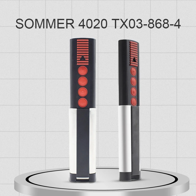 

1-20 шт. SOMMER 4020 TX03-868-4 4026 4031 пульт дистанционного управления для гаражных ворот 868 МГц ручной передатчик для APERTO 4025 4021 устройство открывания ворот