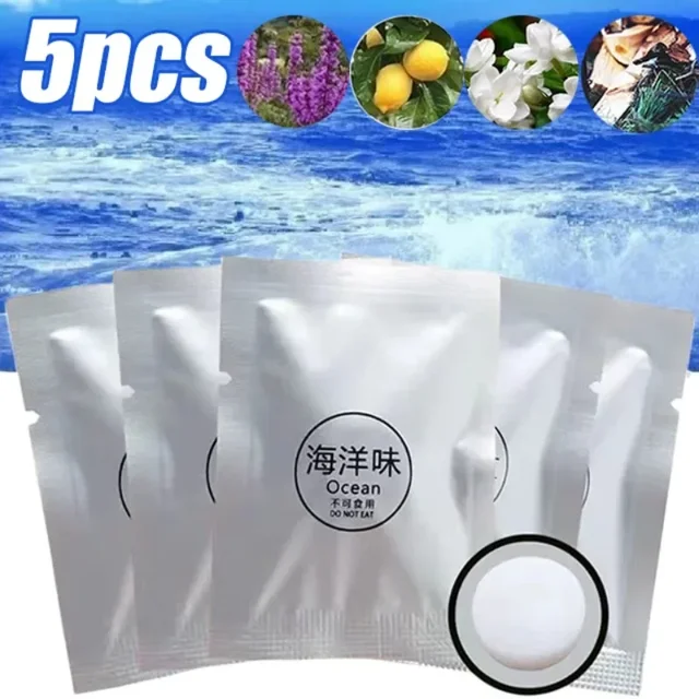 Samochodowe stałe tabletki perfumowe Air Vent Perfume Refill 5 Flavor Air Freshener Samochodowy dyfuzor perfum do wnętrza samochodu Akcesoria do tabletów