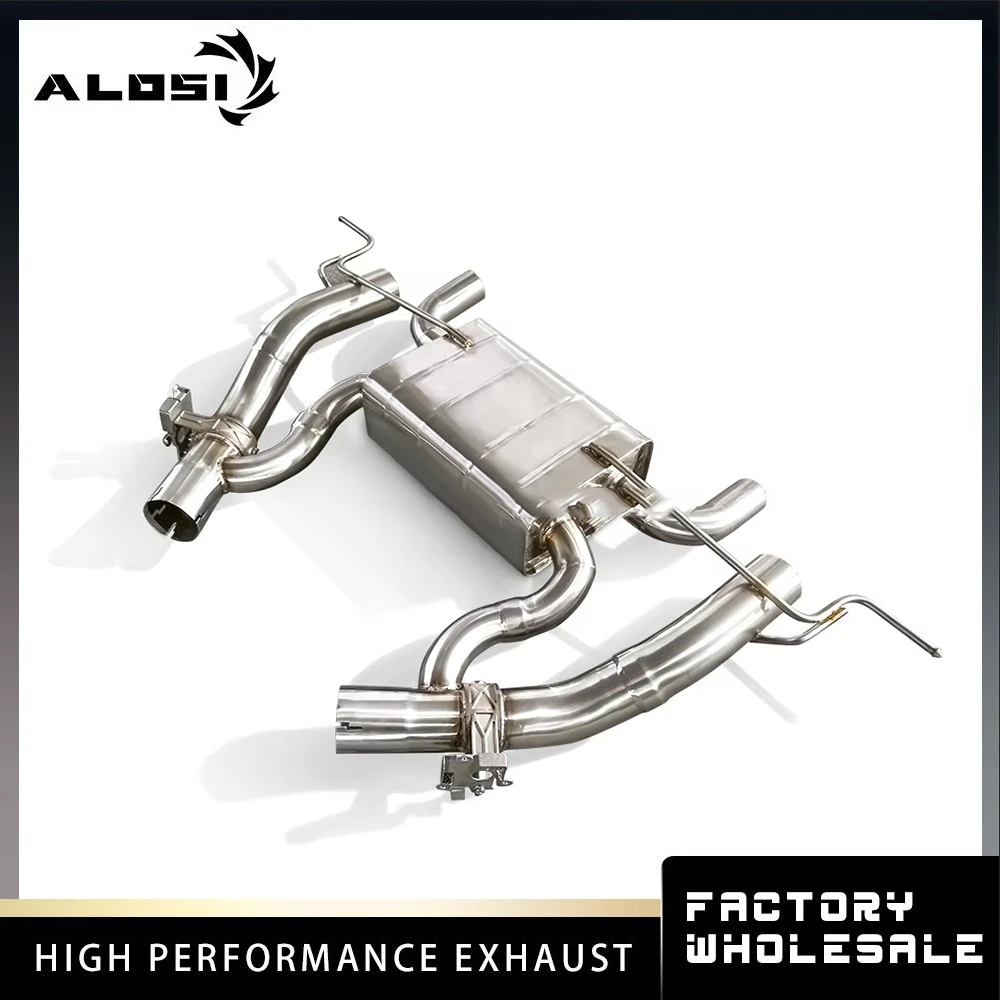 Intelligent Valve cat Back Exhaust For BMW M3/M4 G80/G82 3.0T 2019-2023 High Performance Exhaust Modification Perfect Installati