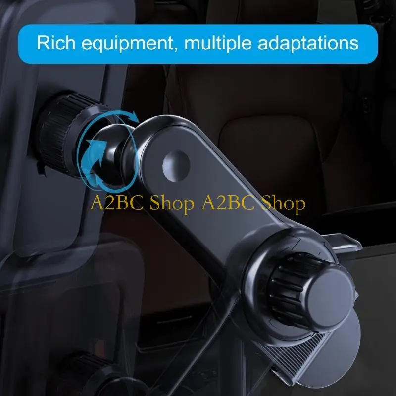 A2BC Car Interior Display Holder Extendable Base with Adjustable Height for Navigation Movies Video Call Comfortable Viewing