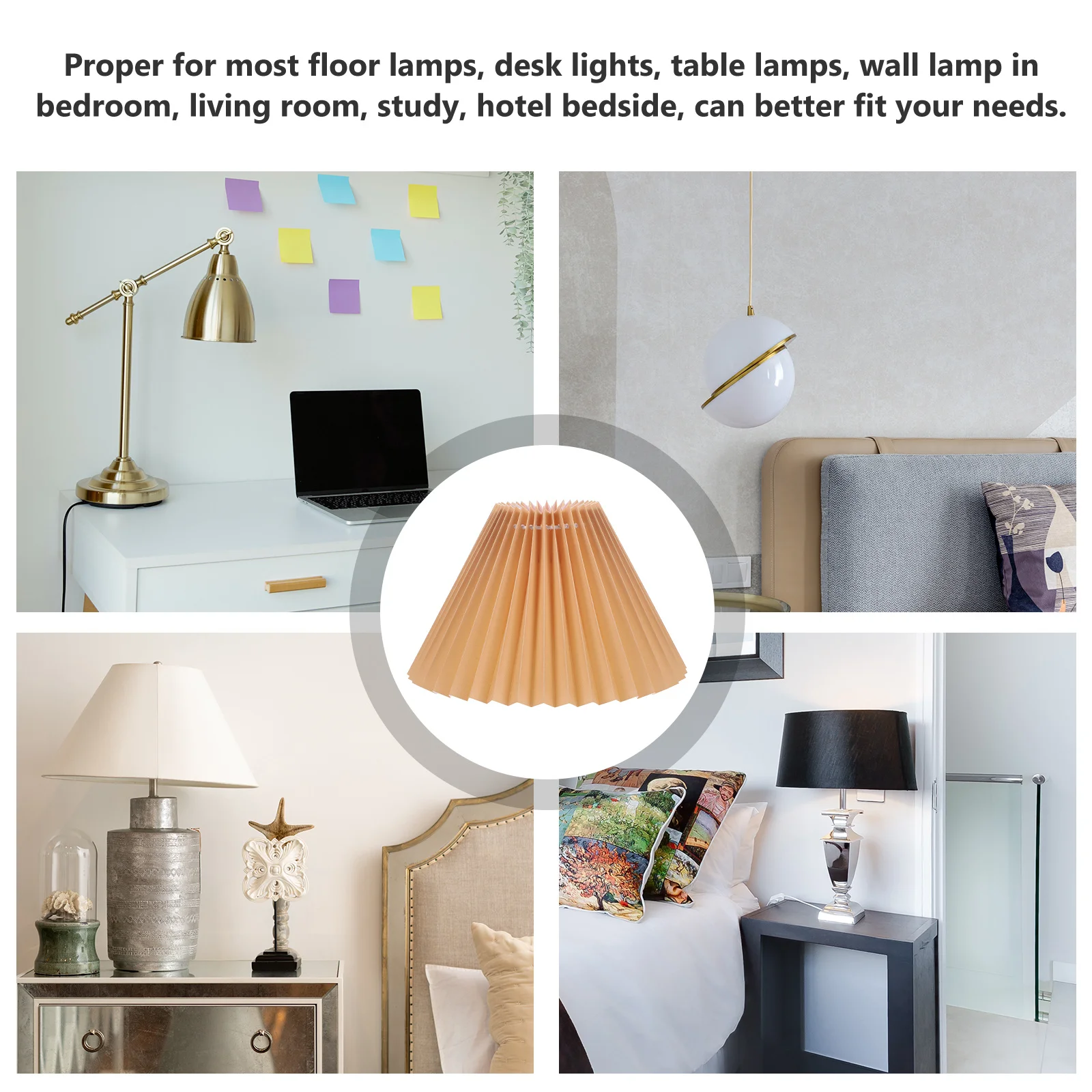 مطوي غطاء مصباح الجدول غطاء المصباح ديكور ضوء الناشر لغرفة النوم غرفة المعيشة الحديثة حماية العين عاكس الضوء