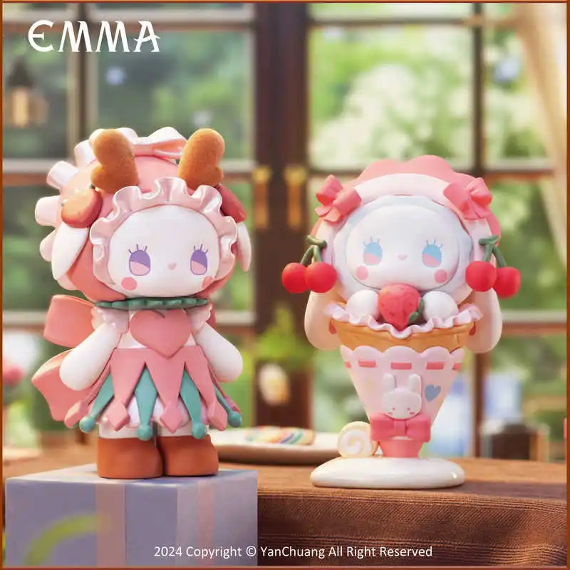 Tersedia Emma Secret Forest Goffee Shop Sepes Series Blind Box Fashion Toy Dekorasi Meja Lucu Kotak Misteri Seru Hadiah Kejutan