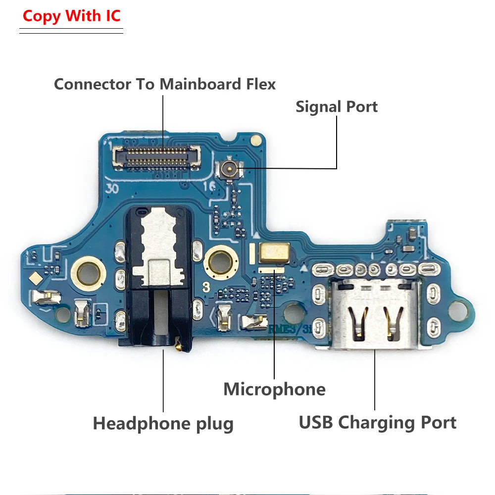 NEW USB Charging Port Board Flex Charge Board Connector Repair For OPPO Realme 2 C12 C15 C21 7 6 6i 5 5i 3 Pro C11 C20 C25