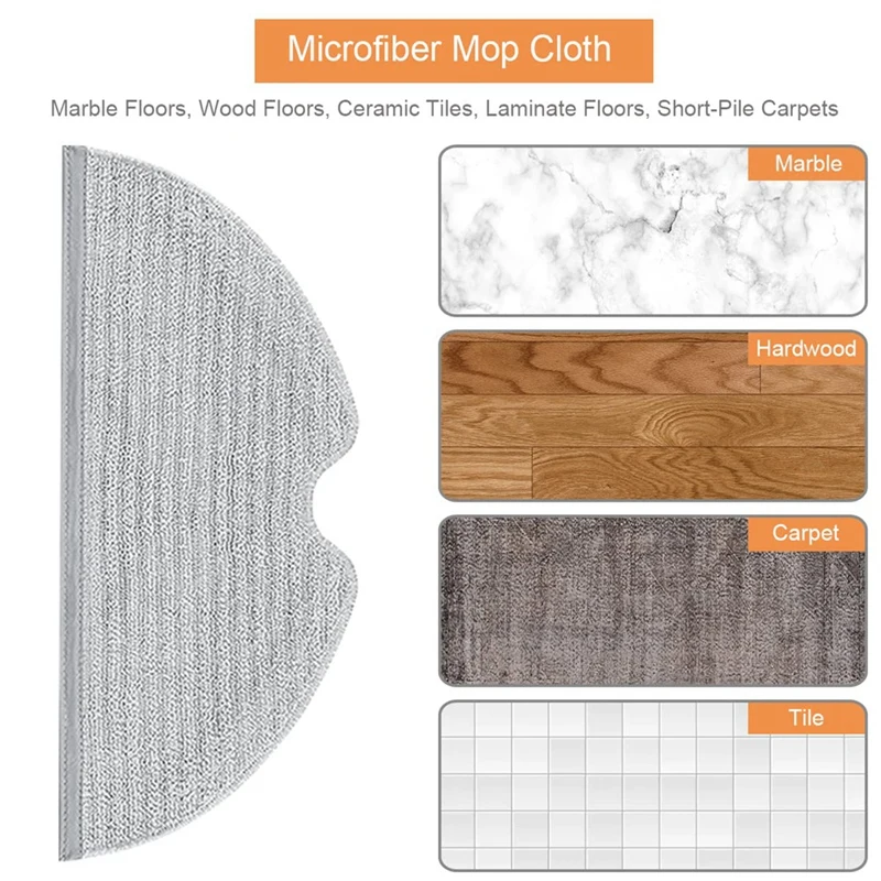 Substituição da escova lateral principal, Filtro Hepa para Xiaomi, Acessórios Robô Aspirador, Mijia, Dreame D9, L10, L10 Pro, Promoção