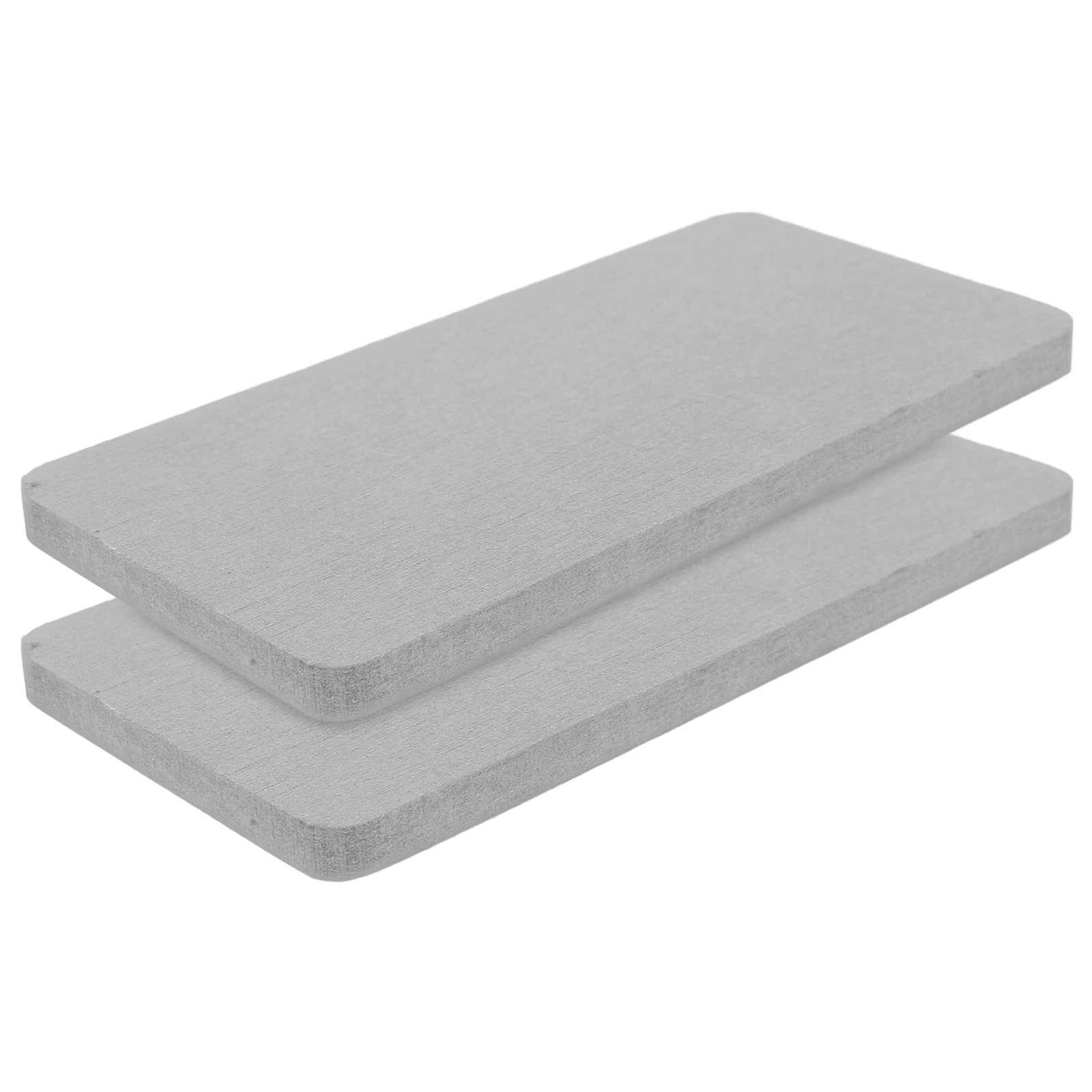 

2 Pcs Toothbrush Cup Holder Quick Dry Sink Organizer Absorbent Pad Nonslip Bathroom Accessories Light Grey Diatomite Material