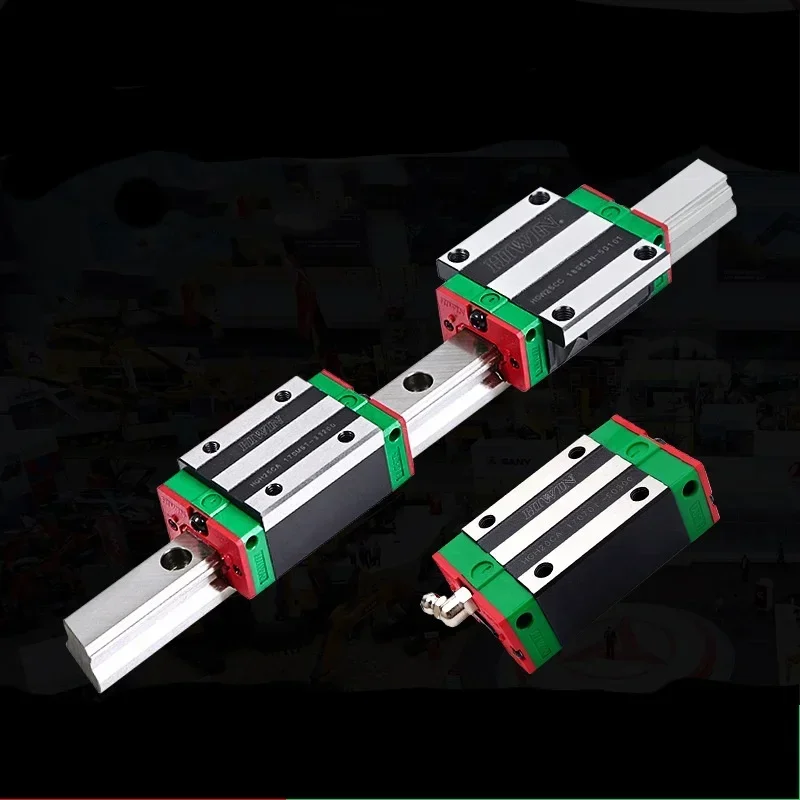 

2pcs HGR15 HGR20 Square Linear Guide Rail + 4pcs HGH15CA HGH20CA Flange Slide Block Carriage HGW15CC HGW20CC for CNC Router