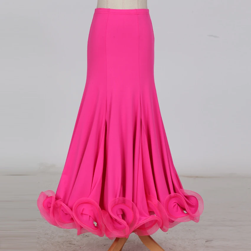 Lady Ballroom Dance Skirt Women's Modern Dancing Practice Skirt National Standard Dance Skirt Women's Ballroom Dance Suit Female