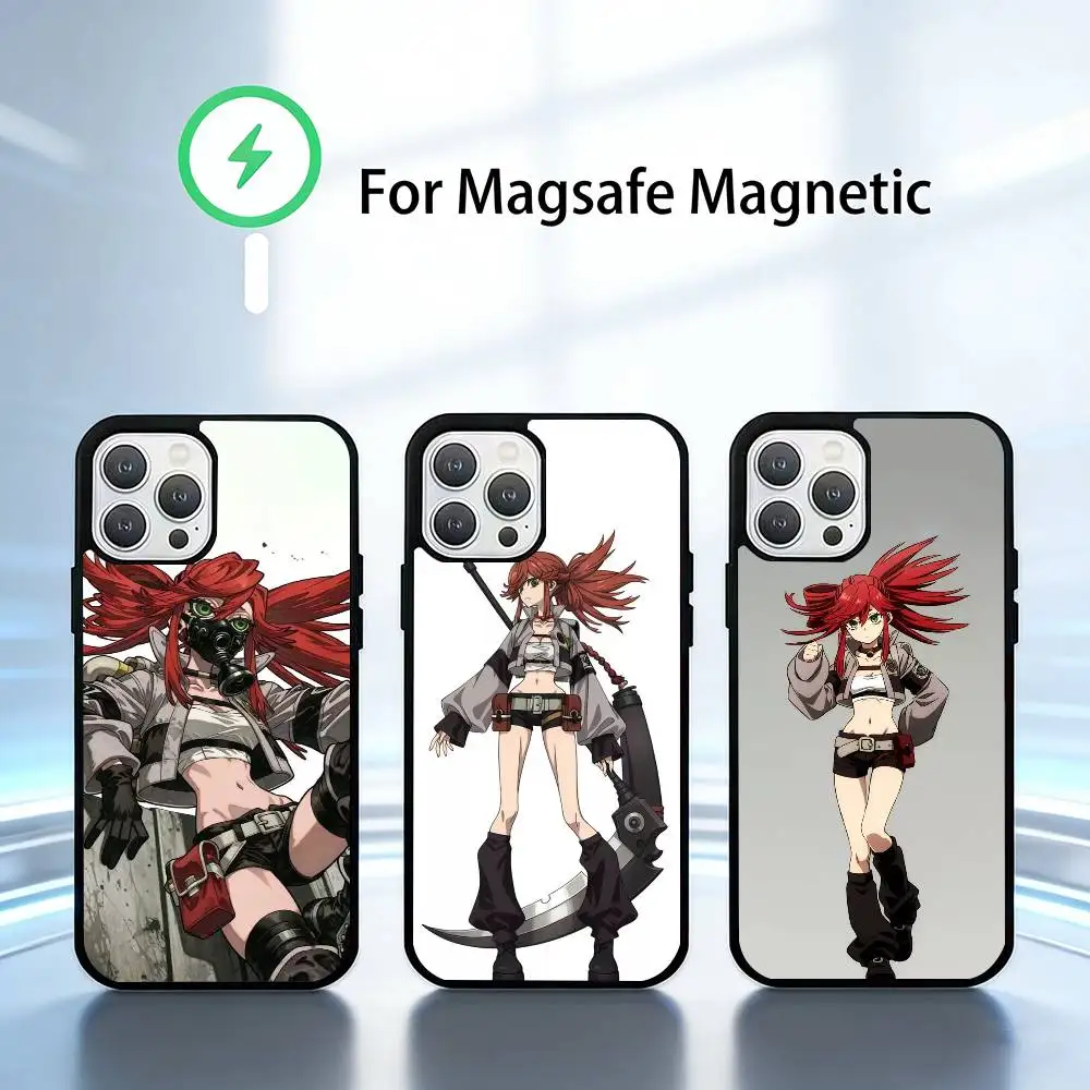 

A-Anime Gachiakuta Riu Phone Case For iPhone 14,16,15,13,17,12,Plus,Pro,Max Magnetic For Magsafe Frosted Cover