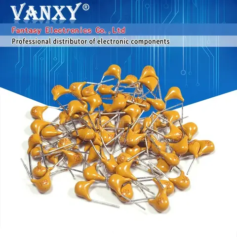 Set of 100 Monolithic Ceramic Capacitors vanxy