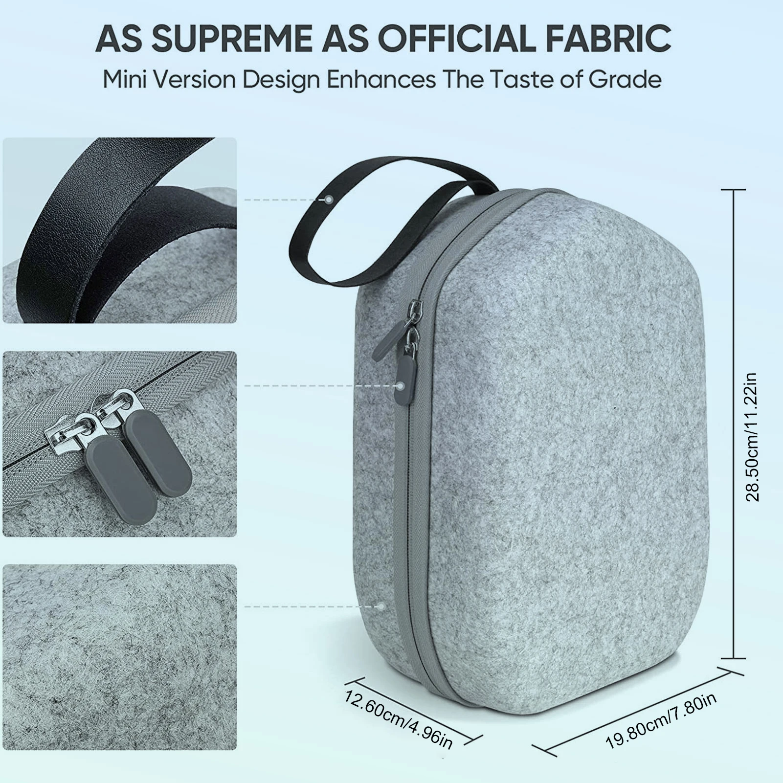 حقيبة حمل صلبة متوافقة مع سماعة ألعاب الواقع الافتراضي الأساسية/الخراب الرسمية لـ Meta Quest 2 وملحقات وحدة التحكم باللمس