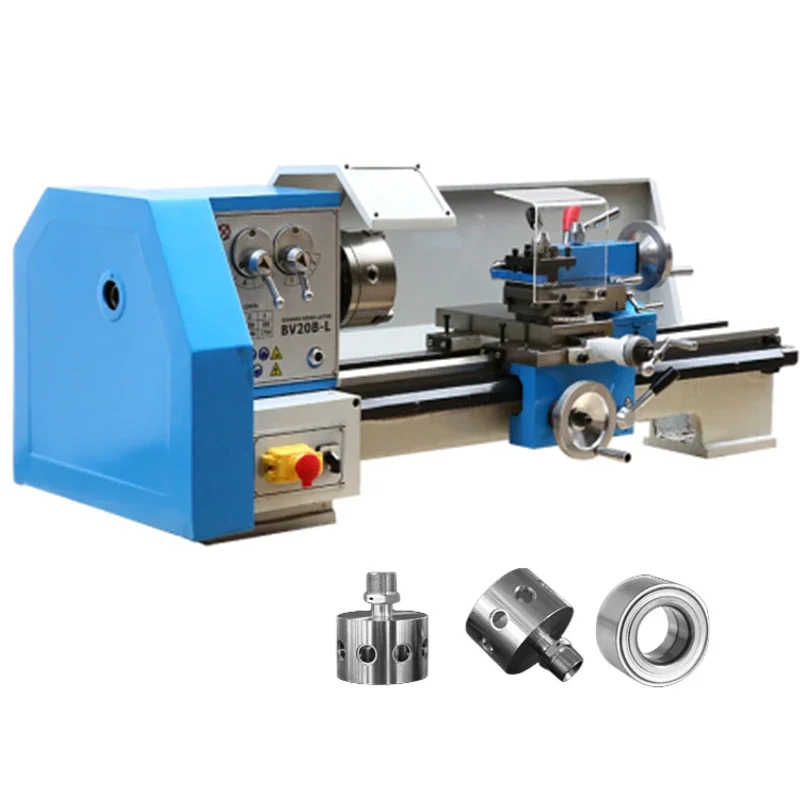 BV20B-L Metal lathe small household Buddha bead lathe mini woodworking metal diy multifunctional machine tool