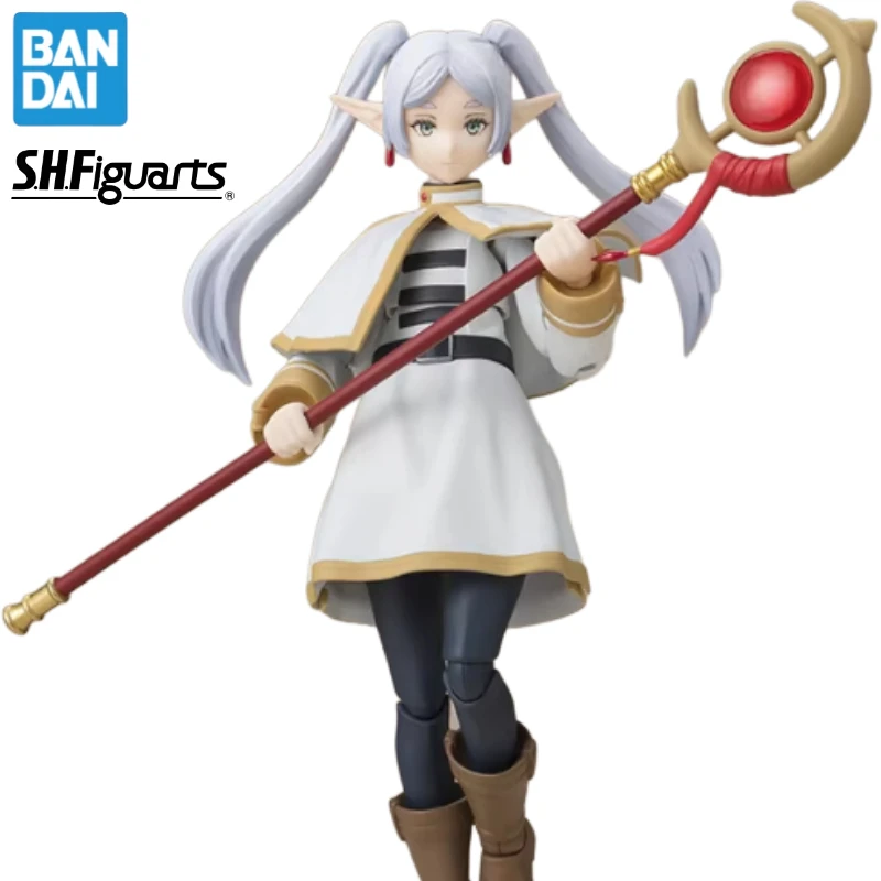Figura de acción de anime Bandai SH Figuarts Frieren, Sousou no Frieren, modelo articulado de juguete.