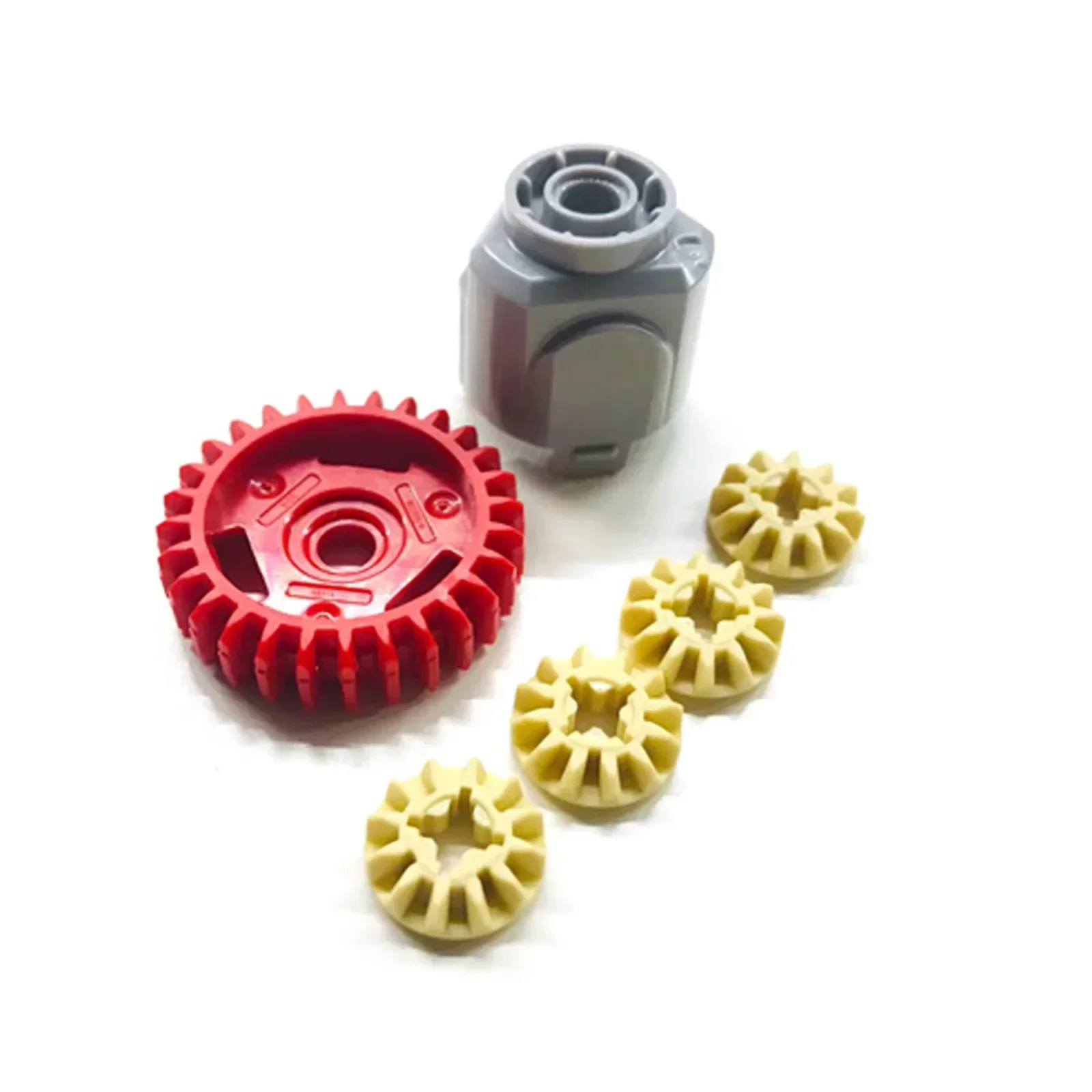 1/2/4PCS Differential Gears Blocks JM0095 JM0096 Assembled MOC 69761/69762 Technical Modification Bricks 65414/65413 DIY Parts