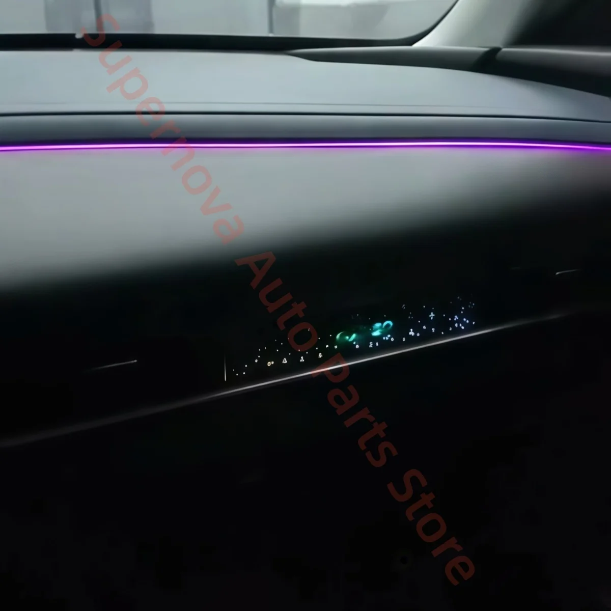 Fit for Mazda CX-30 2020-2022 LED Ambient light car interior lighting upgrade Auto Parts Button &APP control  Decorative strip