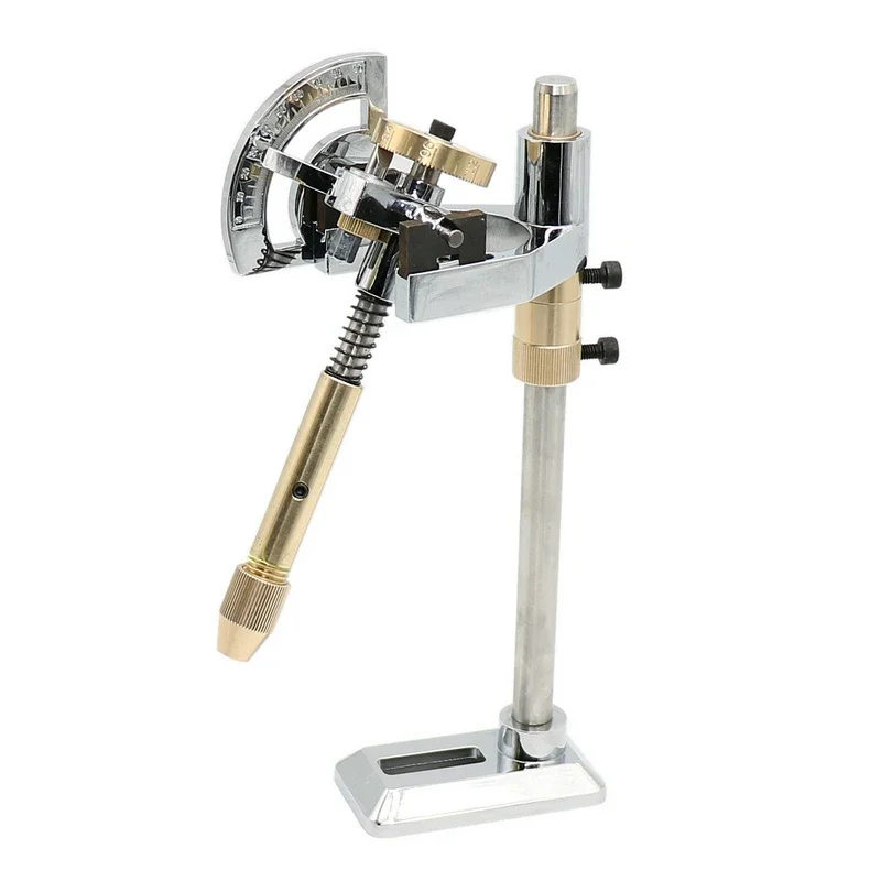 Gem Grinding Manipulator Jade Grinding Polished Faceted Manipulator Jewel Angle Polisher Fork Wheels Handle