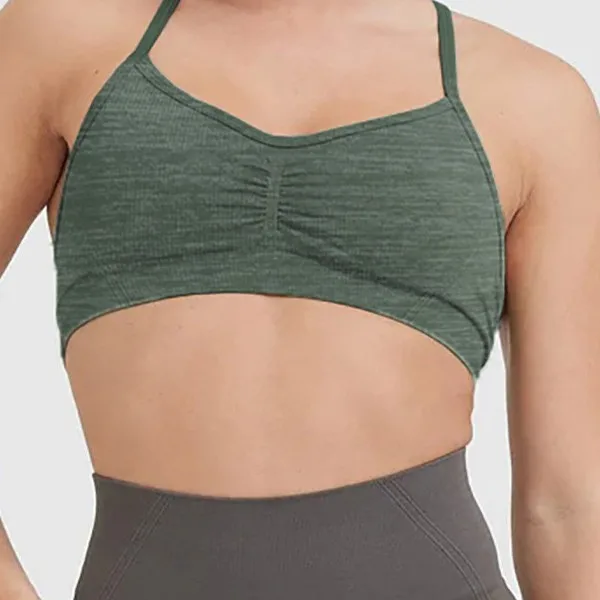 

European and American Quick-drying Yoga Sports Bra Spot Underwear