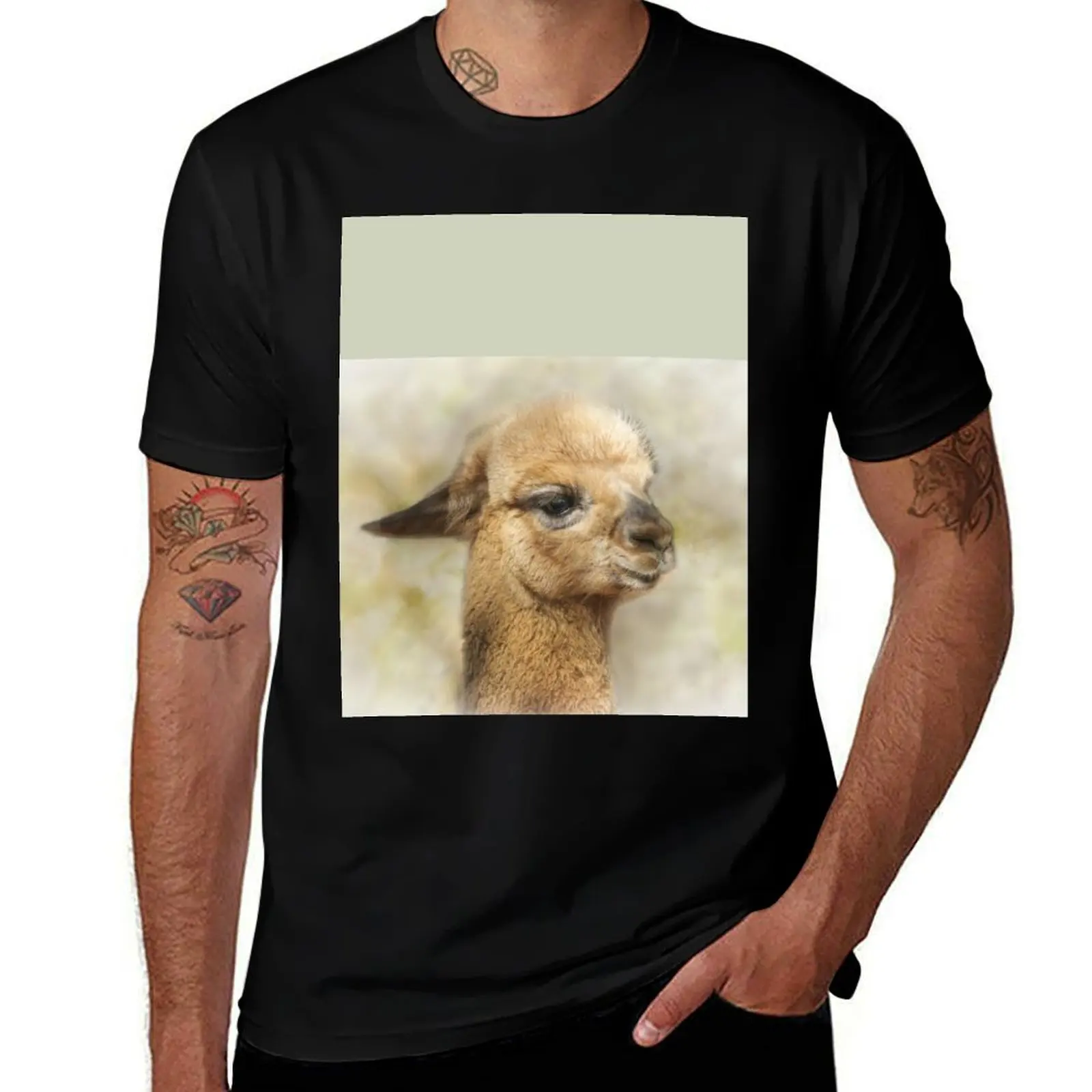 

Epic Alpaca T-Shirt man t shirts graphic t shirt man cotton t shirt men 100% cotton luxury brand T-Shirt