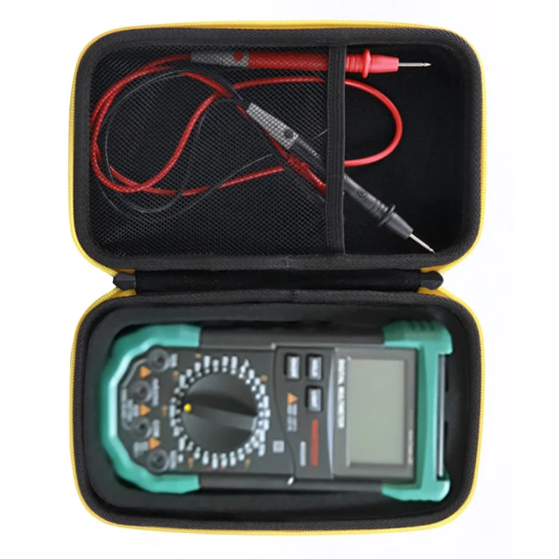 Newest EVA Hard Shockproof Portable Box Multimeter Carrying Travel Bag Case for Mastech MS8229 MS8268 MS8269 Digital Multimeter