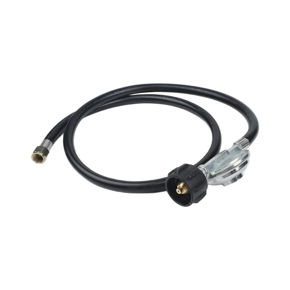 BBQ Setup 4ft Gas Hose Kit Multi-purpose Propane Accessory Kit Propane Camping Stove Hose Weather Resistant Safe Operation