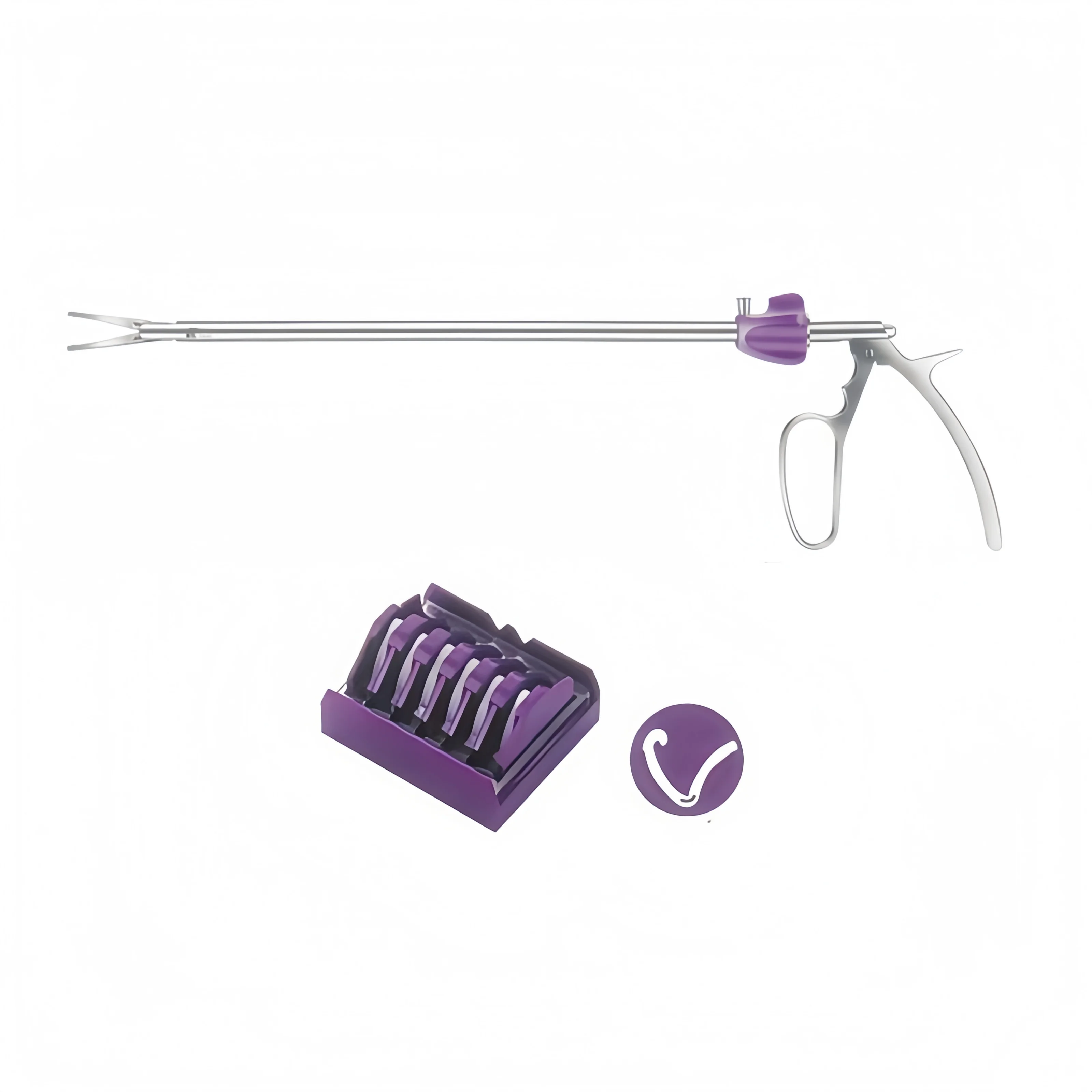 2026 New Polymer Ligation Clips Laparoscopic Applicator Devices Manual Power Reusable Adhesive Patches CE Certified Class II 1 Y