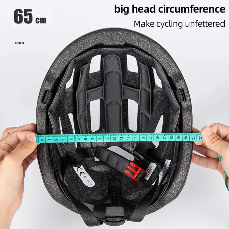 Road Cycling Helmets XL-XXL Adjustable 265g Ultralight Racing Bike Helmet for Men 21 Vents Integrated Bicycle Helmet Multicolors