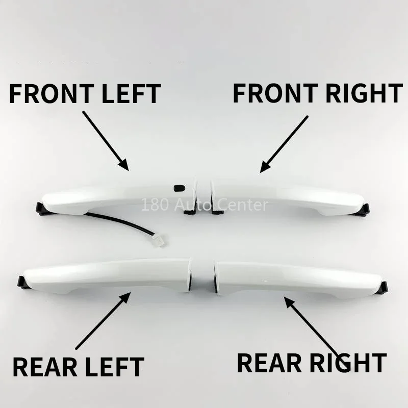 Exterior Door Handle Outer Door Buckle No Painting for CHANGAN EADOPLUS CS35PLUS