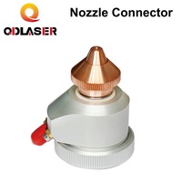 QDLASER BT210 BT210S Nozzle Connector Fiber Laser Cutting Head Nozzle Holder Part for Fiber Metal Cutting Machine