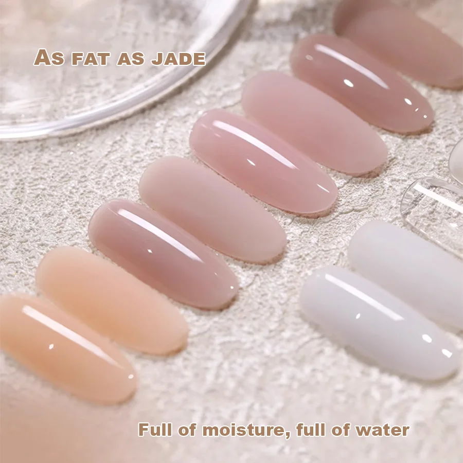 1 Box Multi Nude Shade Nail Mold Extend Gel Natural Skin Like Nail Mold Building Gel Nail Mold Extension Gel Nude Pot Jar 15ml