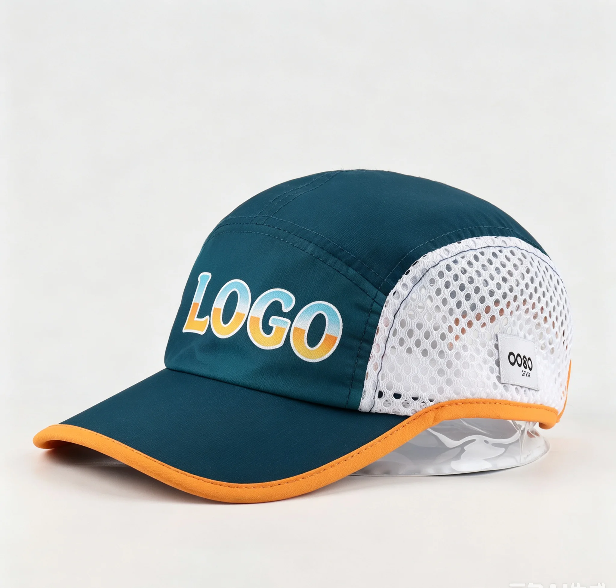 High-Quality BSCI Custom Five-Panel Printed Camping Hat Quick-Drying Outdoor Cap with No Structure for Camping Trips
