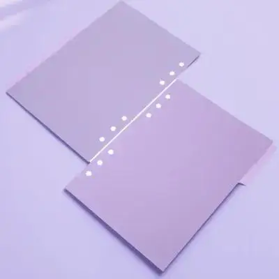 6Pcs Colorful Binder Dividers Plastic Tab Inserts For A5 Notebook Organization